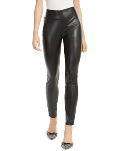 Shop Inc International Concepts Inc Faux-leather Leggings, Created For Macy's