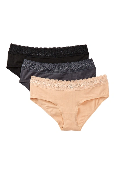 Shop Felina Bikini Brief Underwear In Blk-eby-fw