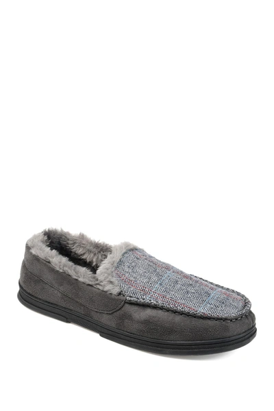 Shop Vance Co. Winston Driving Loafer In Grey
