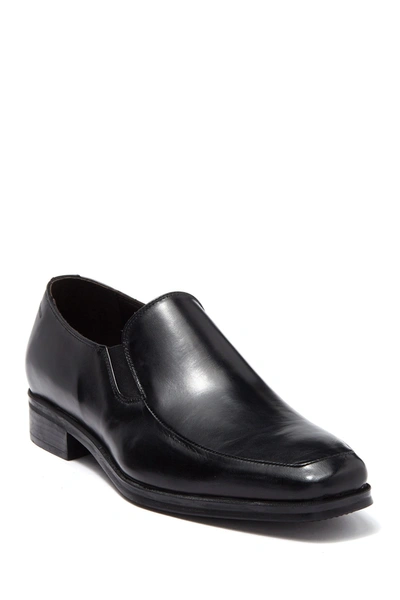 Shop Bruno Magli Pitto Leather Loafer In Bk Leather