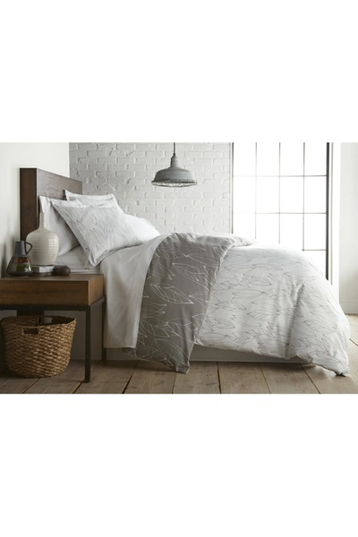 Southshore Fine Linens Premium Collection Ultra-soft Modern Duvet Cover Sets In Modern Foliage Grey