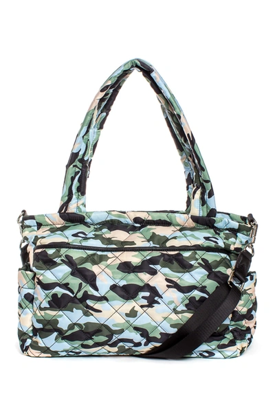 Shop Aimee Kestenberg Nylon Multi-pocket Diaper Tote In Camo