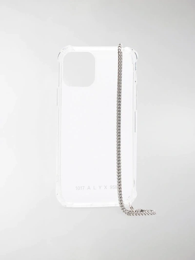 Shop Alyx Cubix-chain Iphone 11 Pro Phone Case In Neutrals