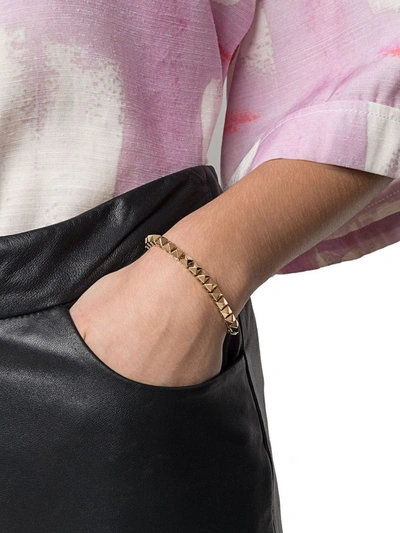 Shop Valentino Garavani Women's Gold Metal Bracelet