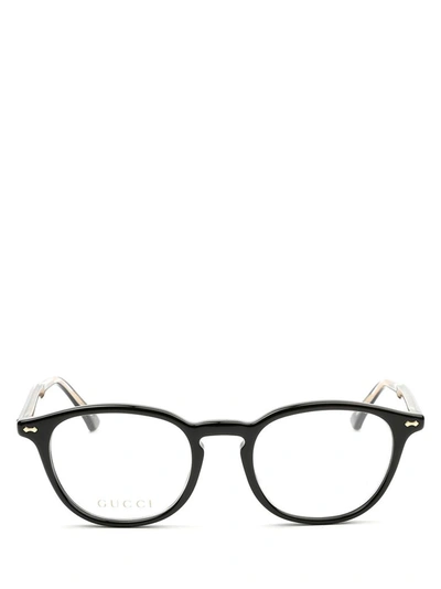 Shop Gucci Women's Black Acetate Glasses