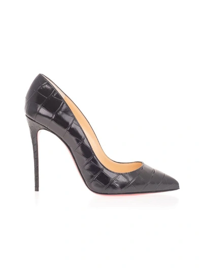 Shop Christian Louboutin Women's Black Leather Pumps