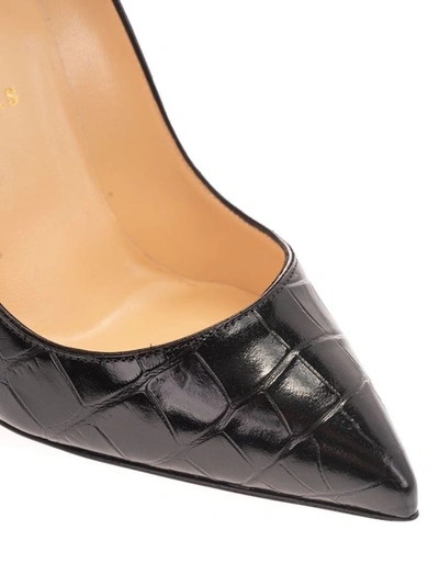 Shop Christian Louboutin Women's Black Leather Pumps