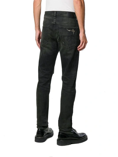 Shop R13 Men's Black Cotton Jeans