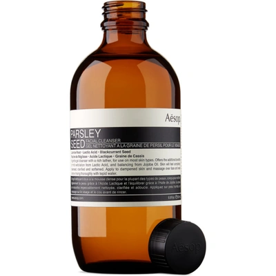 Shop Aesop Parsley Seed Facial Cleanser, 200 ml In N/a