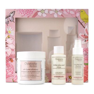 Shop Christophe Robin Dreamy Volume Hair Gift Set In -