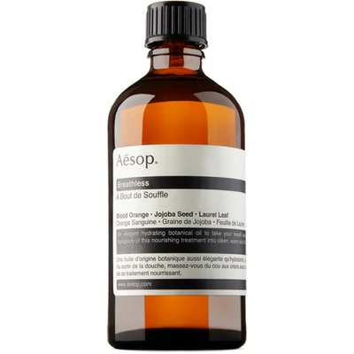 Aesop Breathless Botanical Massage Oil In N/a