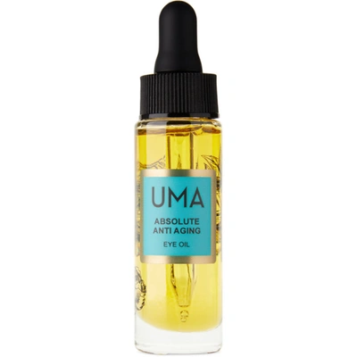 Shop Uma Absolute Anti Aging Eye Oil, 0.5 oz