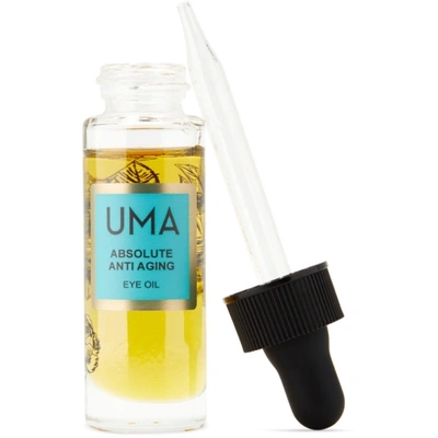 Shop Uma Absolute Anti Aging Eye Oil, 0.5 oz