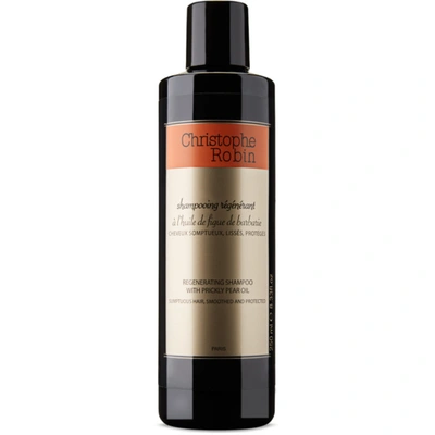 Shop Christophe Robin Prickly Pear Oil Regenerating Shampoo, 250 ml In -