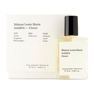 Shop Maison Louis Marie Antidris Cassis Perfume Oil, 15 ml