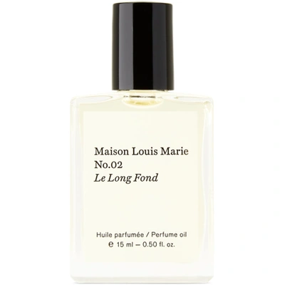 Shop Maison Louis Marie No.02 'le Long Fond' Perfume Oil, 15 ml