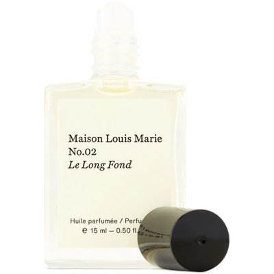 Shop Maison Louis Marie No.02 'le Long Fond' Perfume Oil, 15 ml