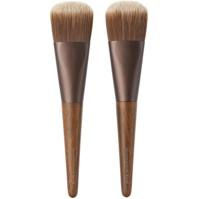 Shop Shaquda Walnut Naderu Brush & Stand Set In -