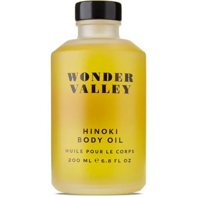 Shop Wonder Valley Hinoki Body Oil, 200 ml In -