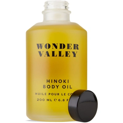 Shop Wonder Valley Hinoki Body Oil, 200 ml In -