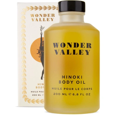 Shop Wonder Valley Hinoki Body Oil, 200 ml In -