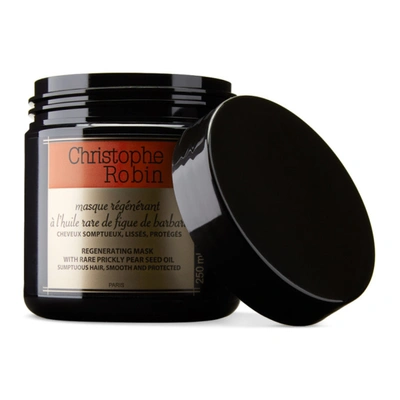 Shop Christophe Robin Rare Prickly Pear Seed Oil Regenerating Hair Mask, 250 ml In -