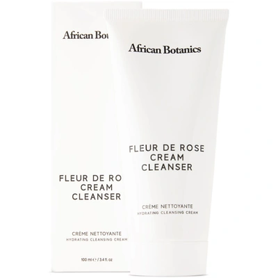 Shop African Botanics Fleur De Rose Cream Cleanser, 3.4 oz