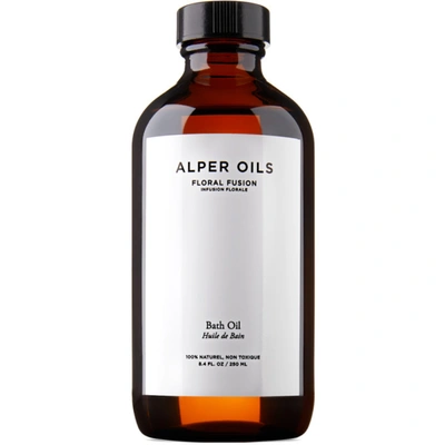Shop Alper Oils Floral Fusion Bath Oil, 250 ml In -