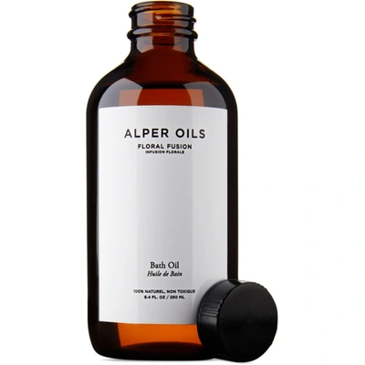 Shop Alper Oils Floral Fusion Bath Oil, 250 ml In -