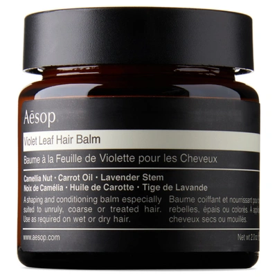 Shop Aesop Violet Leaf Hair Balm, 60 ml In N/a