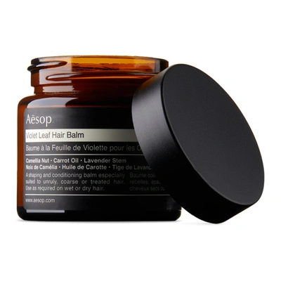 Shop Aesop Violet Leaf Hair Balm, 60 ml In N/a