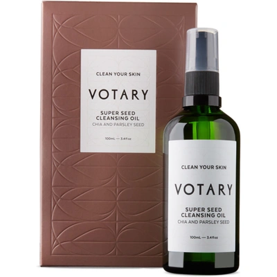 Shop Votary Chia & Parsley Seed Super Seed Cleansing Oil, 100 ml