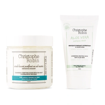 Shop Christophe Robin Healthy Glow Hair Gift Set In -