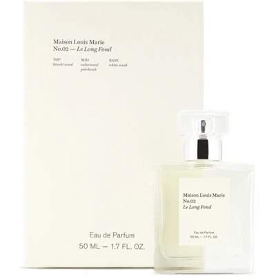 Shop Maison Louis Marie No.02 Le Long Fond Eau De Parfum, 50 ml