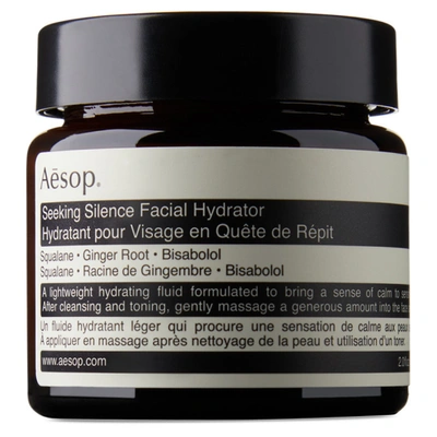 Shop Aesop Seeking Silence Facial Hydrator Moisturizer, 60 ml In N/a
