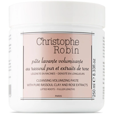 Shop Christophe Robin Cleansing Volumizing Clay & Rose Extract Hair Paste, 250 ml