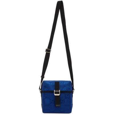 Shop Gucci Blue Off The Grid Messenger Bag In 4267 Ori.bl