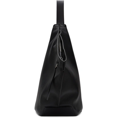 Shop Loewe Black Small Anton Backpack In 1100 Black