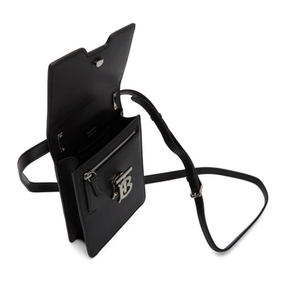 Shop Burberry Black Robin Bag In Black A1189