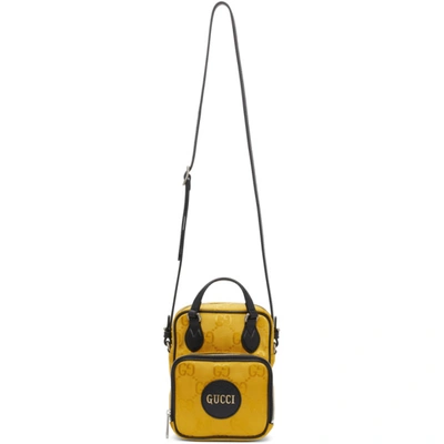 Shop Gucci Yellow Small Off The Grid Messenger Bag In 7673 Cropbl