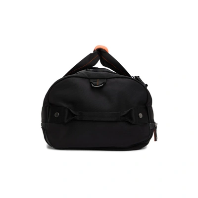 Shop Parajumpers Black Mendenhall Duffle Bag In 541 Black