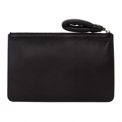 Shop Lemaire Black A5 Pouch In 999  Black