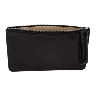 Shop Lemaire Black A5 Pouch In 999  Black