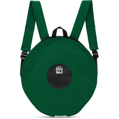 Shop Issey Miyake Green Lp Backpack In 62 Green