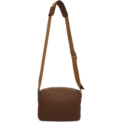 Shop Loewe Brown Xs Military Messenger Bag In 3200 Cognac