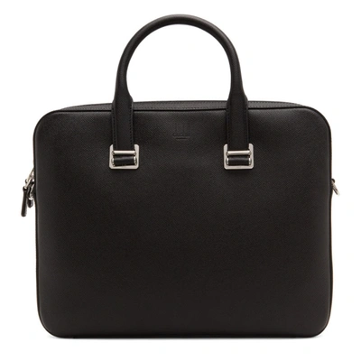 Shop Dunhill Black Cadogan Single-gusset Briefcase