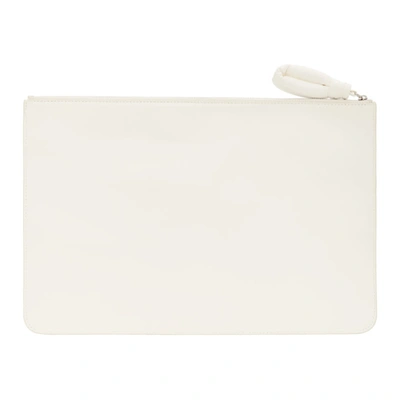 Shop Lemaire White A4 Pouch