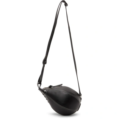 Shop Jw Anderson Black Small Punch Bag In 999