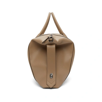 Shop Givenchy Beige Large Soft Antigona Bag In 285-sand