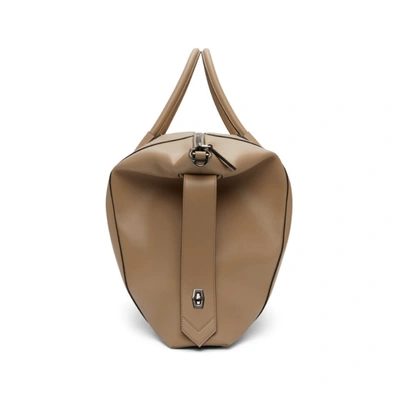 Shop Givenchy Beige Large Soft Antigona Bag In 285-sand